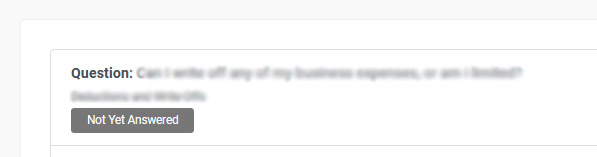 An Example of a Question With No Answer